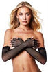 Leopard Lace Opera Glove